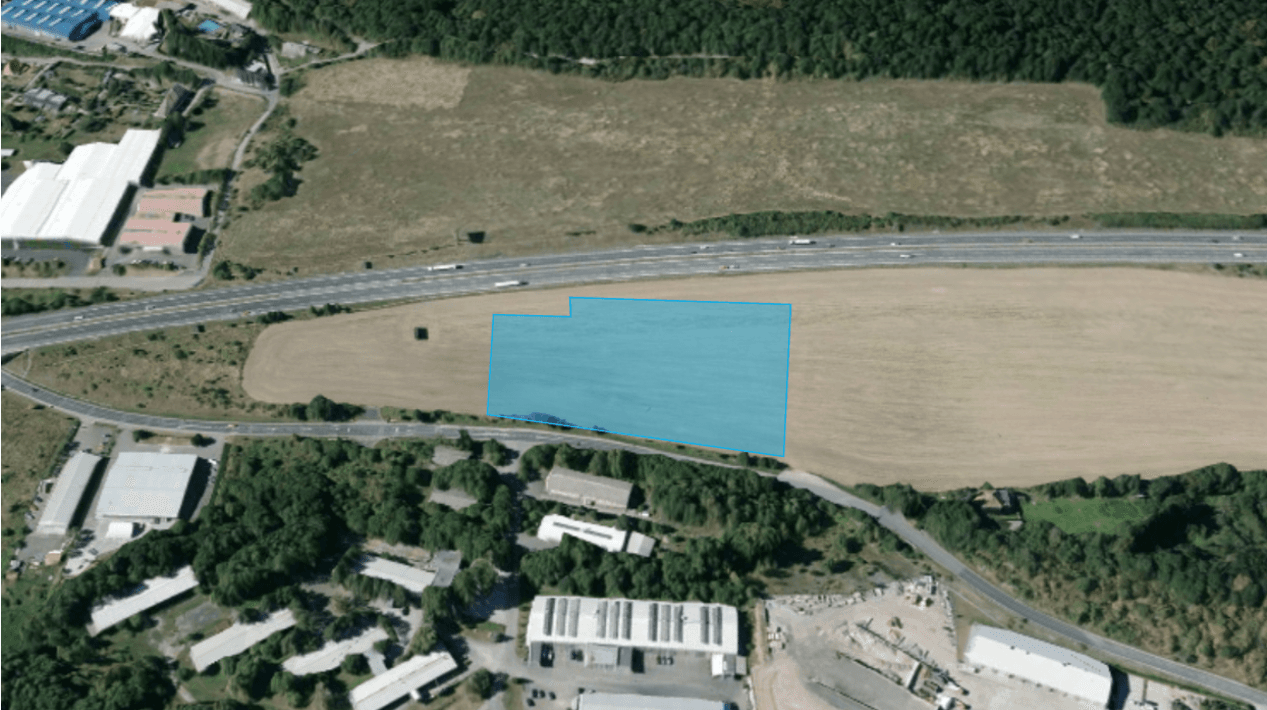 Industriální pozemek Loděnice