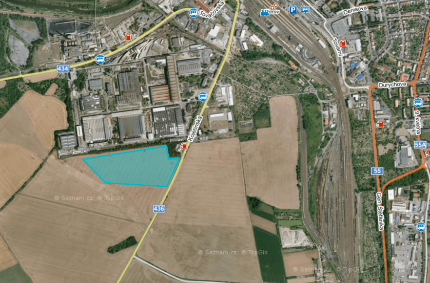 Industrial land Přerov