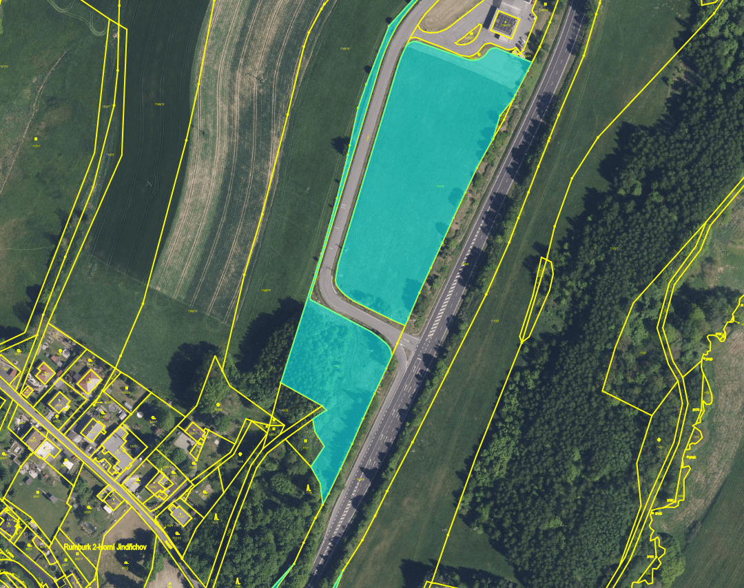 Land plot for industrial development 108 Rumburk