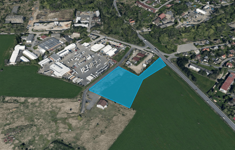 Industriální pozemek Říčany